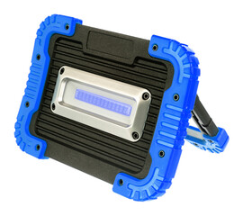 street diode spotlight on a white background