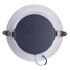 street diode spotlight on a white background