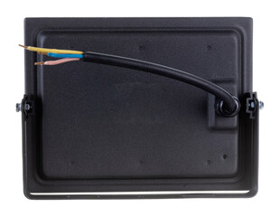 street diode spotlight on a white background