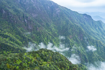 China Pingxiang Wugong Mountain Mountain Cloud Sea After Rain