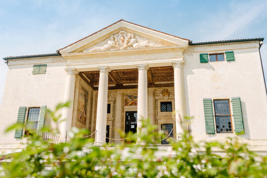 Fanzolo Treviso, Italy - Villa Emo is a Venetian villa designed by the architect Andrea Palladio