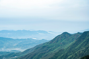 China Pingxiang Wugong Mountain Mountain Cloud Sea After Rain