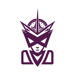 punk modern icon sharp shape vector illustration template design