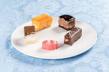 variety of desserts 