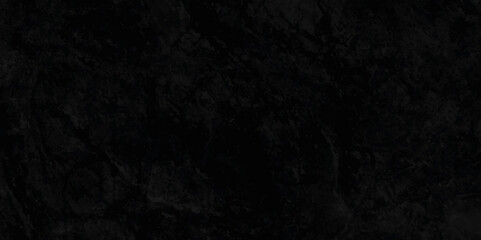 Naklejka premium Dark black stone wall grunge backdrop texture background. monochrome slate grunge concrete wall black backdrop vintage marbled textured border background. 
