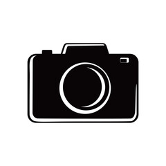camera icon design illustration. photography sign and symbol.