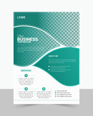 Modern Business Flyer Template Design Layout