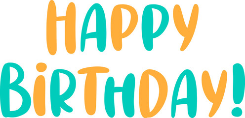 Happy Birthday Sticker