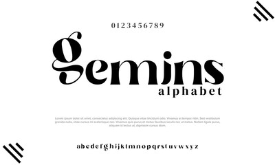 Abstract modern urban alphabet fonts typography decorative sport game technology fashion digital 
future creative font
