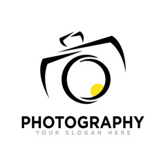 Camera Photography Logo Design Illustration