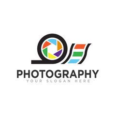 Camera Photography Logo Design Illustration