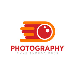 Camera Photography Logo Design Illustration