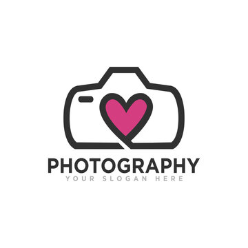 Camera Photography Logo Design Illustration