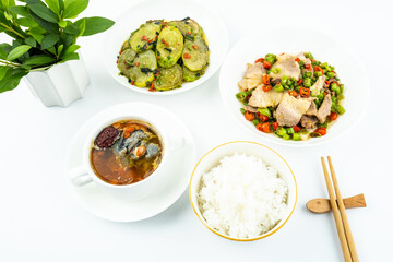 Hunan home-cooked dishes for one person