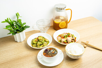 Chinese Hunan Home Cooking Food Pairing Food