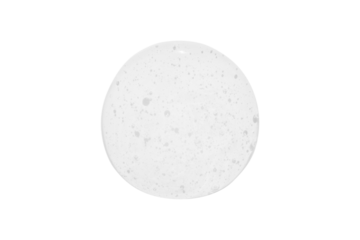 a drop of transparent gel without a background. PNG