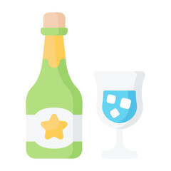 Corrporate Party Flat Icon