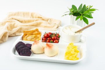 Delicious and balanced breakfast