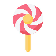 Lollipop Flat Icon