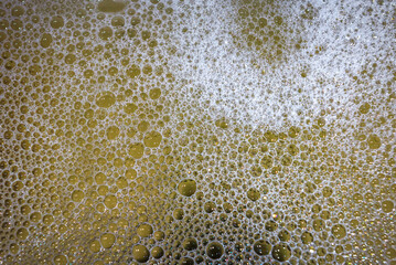 Soap bubble foam texture