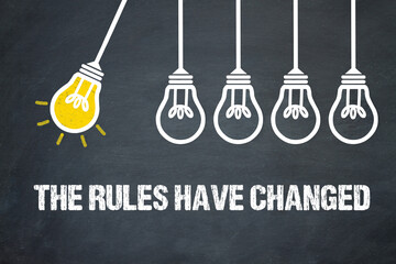 The rules have changed	