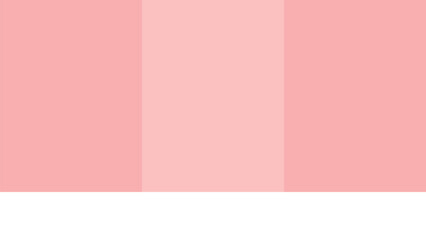 Obraz premium 下部に白いコピースペースがあるシンプルなピンク色の背景･バナー - 3分割･16:9の素材