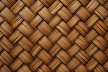 a close up image of the woven flooring of a wall. generative AI