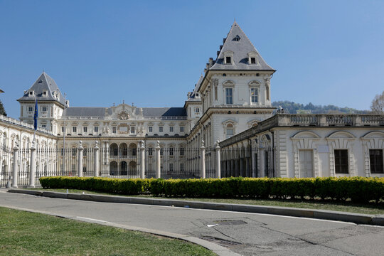 Castle of Valentino, historic building in the north-west Italian city of Turin, residence of the Royal House of Savoy, placed on the UNESCO World Heritage Site list, interiors, Piedmont, Italy