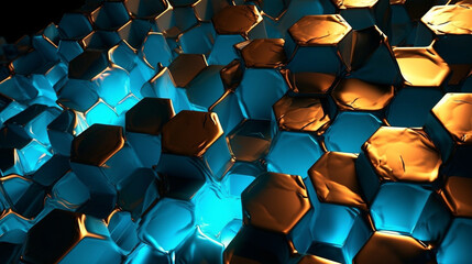Obraz premium abstract background made of glossy spheres