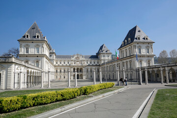 Castle of Valentino, historic building in the north-west Italian city of Turin, residence of the Royal House of Savoy, placed on the UNESCO World Heritage Site list, interiors, Piedmont, Italy
