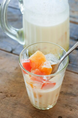 ココナッツミルク_フルーツ