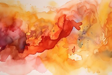 Flowing Abstract Watercolor Art - AI Generated