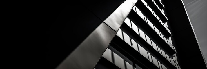 Abstract Architectural Detail in Urban Exploration - AI Generated