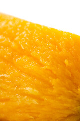Mango close-up macro. Premium mango
Fruit mango without skin close-up for fruit salad.