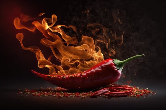 healthy red chili pepper add some gourmet flair generative ai