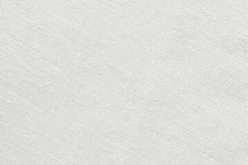 Fototapeta na wymiar Linen fabric texture, white canvas texture as background 