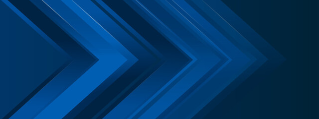 Obraz premium Simple geometric blue background. Vector illustration. 