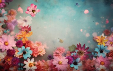 Fototapeta na wymiar peonies flower design concept blossom color pastel background spring watercolor valentine. Generative AI.