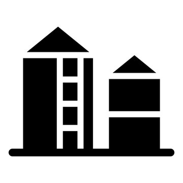 recommend clip art: Silo icon