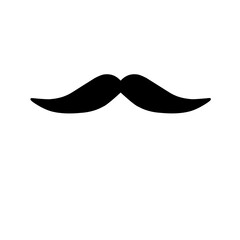 moustache style vector