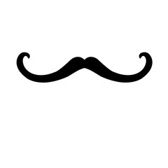 moustache style vector
