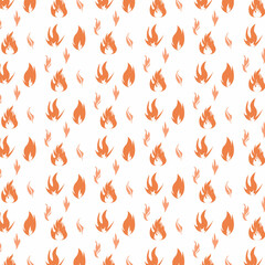 Tongues of fire background