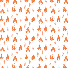 Tongues of fire background