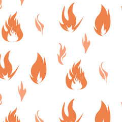 Tongues of fire background