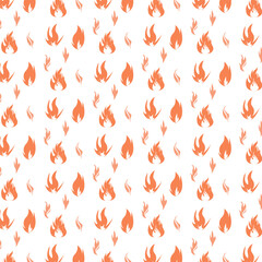 Tongues of fire background