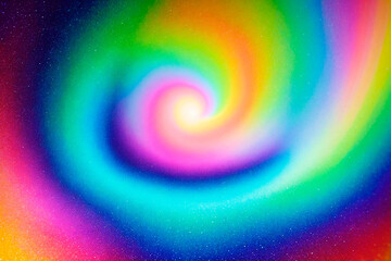 Fototapeta premium Colorful rainbow background. Generative AI.