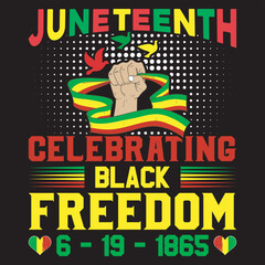 Juneteenth celebrating black freedom