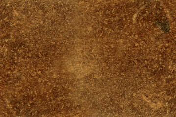 Texture of rusty metal. Metal background with corrosion and scratches. Gradient on metal texture