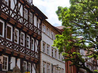 Old historic buildings in Hann.Münden