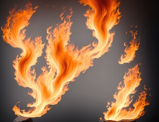 Fire. Created by a stable diffusion neural network.